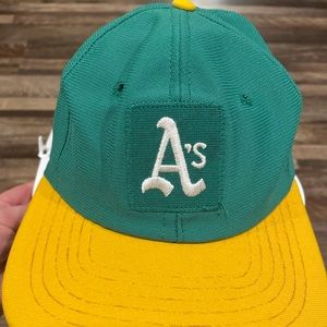Vtg 1970s new era oakland a’s cap